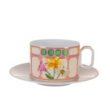 Чайная пара 260 мл Swarowski Idyllia (Идиллия) Rosenthal, Германия