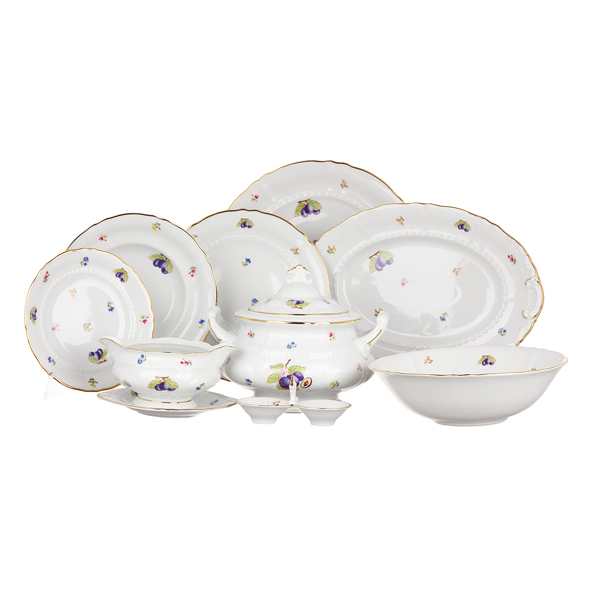 Сервиз столовый на 6 персон 25 пред. Соната 2546, Leander, Чехия Сервиз столовый на 6 персон 25 пред. Соната 2546, Leander, Чехия