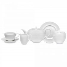 Сервиз чайный Narumi Терраса 6 персон, 21 предмет, рельеф, костяной фарфор