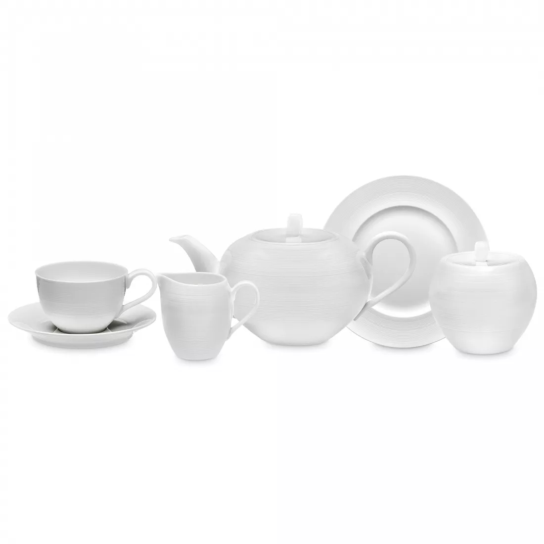 Сервиз чайный Narumi Терраса 6 персон, 21 предмет, рельеф, костяной фарфор Сервиз чайный Narumi Терраса 6 персон, 21 предмет, рельеф, костяной фарфор