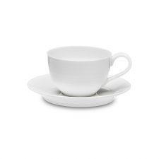 Кофейная пара для экспрессо. Narumi Терраса 100 мл, рельеф, костяной фарфор