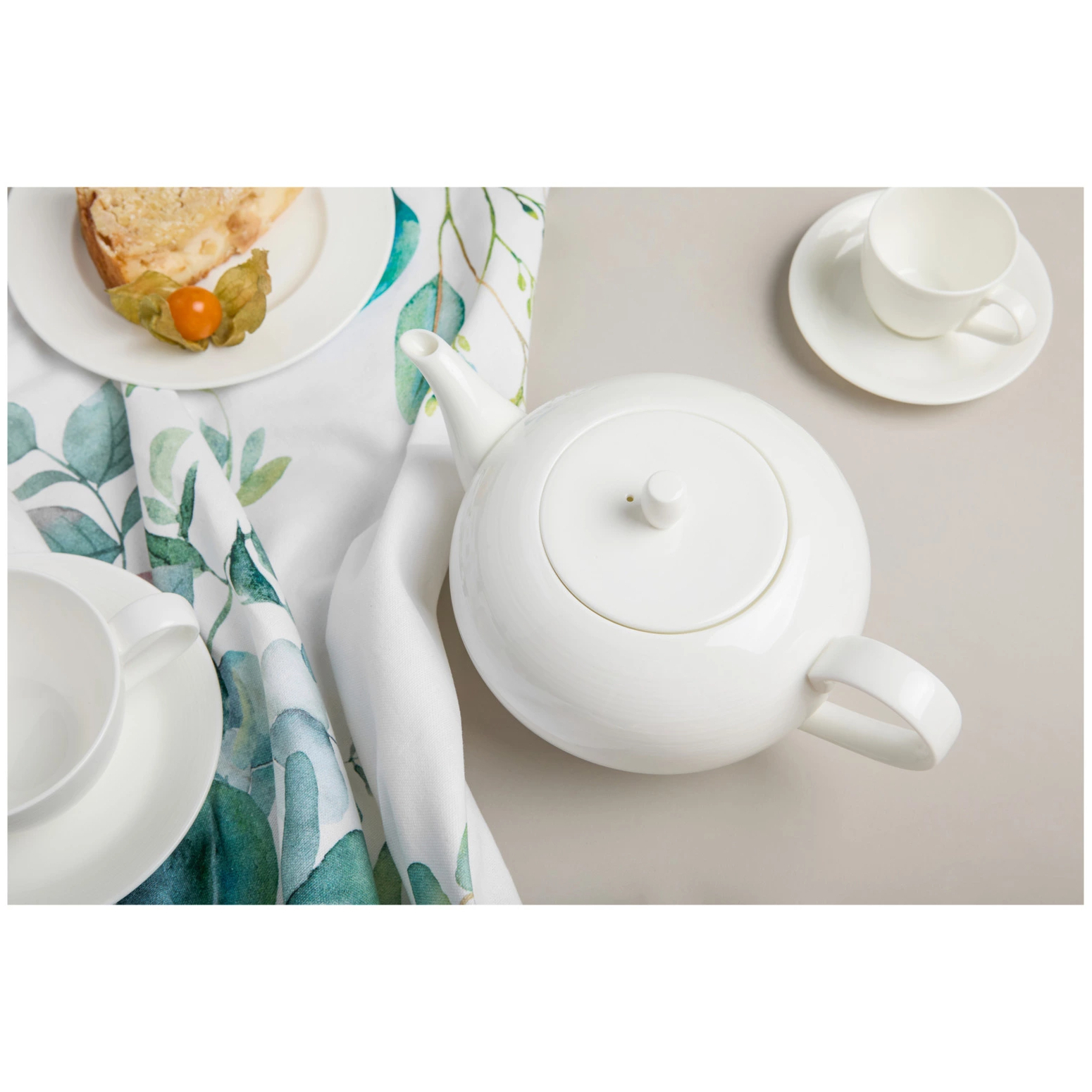 Кофейная пара для экспрессо. Narumi Терраса 100 мл, рельеф, костяной фарфор Кофейная пара для экспрессо. Narumi Терраса 100 мл, рельеф, костяной фарфор