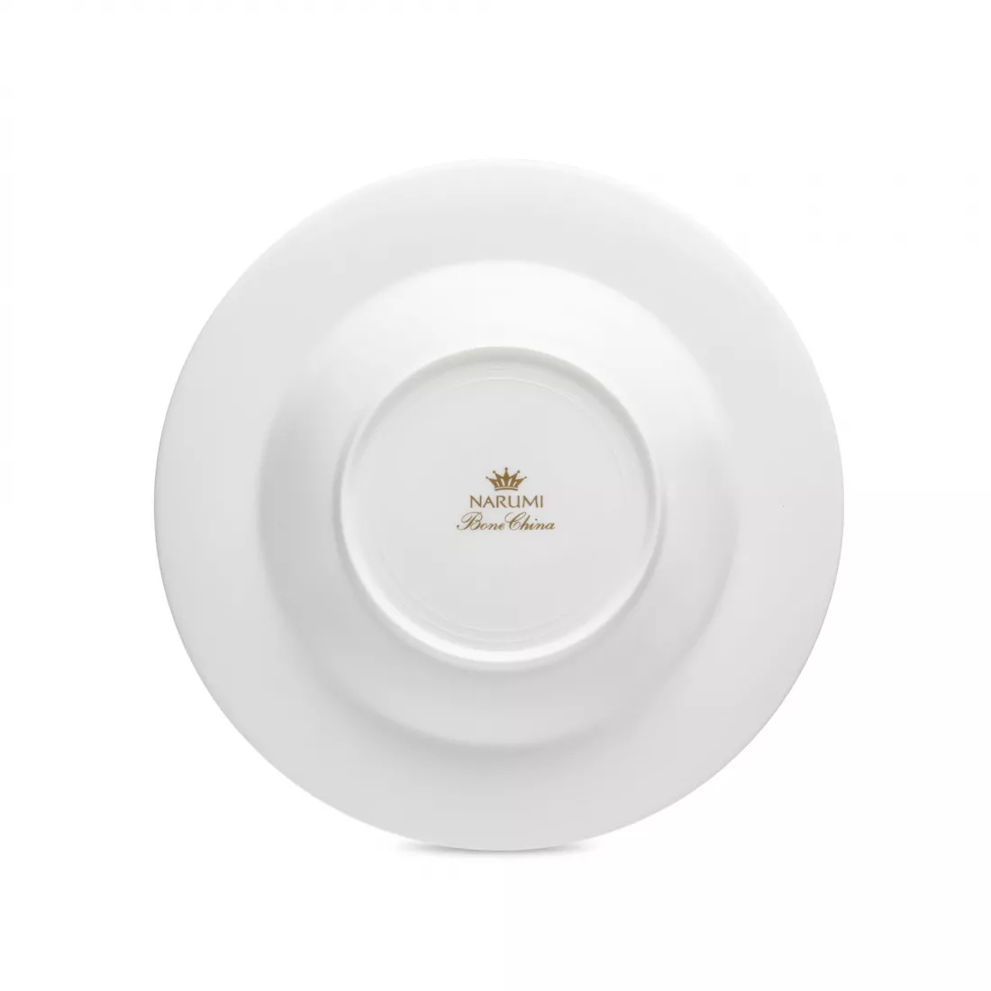 Тарелка суповая Narumi Золотой ноктюрн 23 см, костяной фарфор Тарелка суповая Narumi Золотой ноктюрн 23 см, костяной фарфор