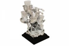 Набор для водки На удачу CHINELLI, посеребрение, Италия