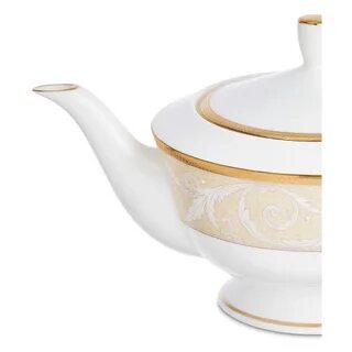 Чайник заварной Narumi Золотой ноктюрн 940 мл, костяной фарфор Чайник заварной Narumi Золотой ноктюрн 940 мл, костяной фарфор