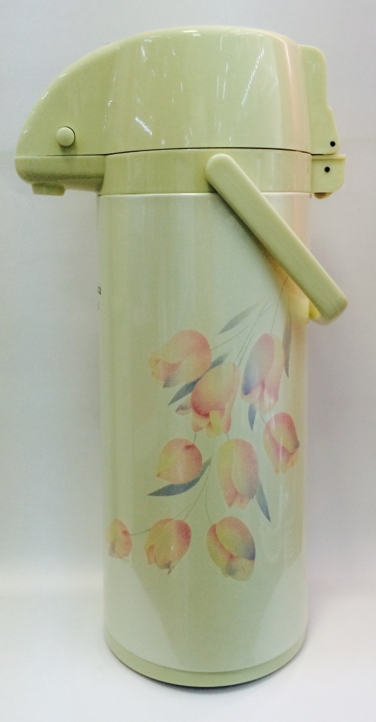 Термос с помпой и стеклянной колбой 2,5 литра Тюльпаны, Japonica (Япония) Термос с помпой и стеклянной колбой 2,5 литра Тюльпаны, Japonica (Япония)