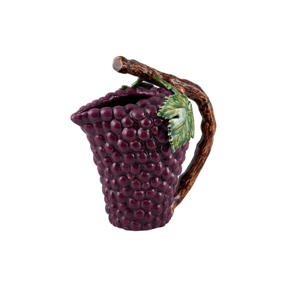 Кувшин 28 см 1,6 л Виноград Bordallo Pinheiro, керамика, Португалия Кувшин 28 см 1,6 л Виноград Bordallo Pinheiro, керамика, Португалия