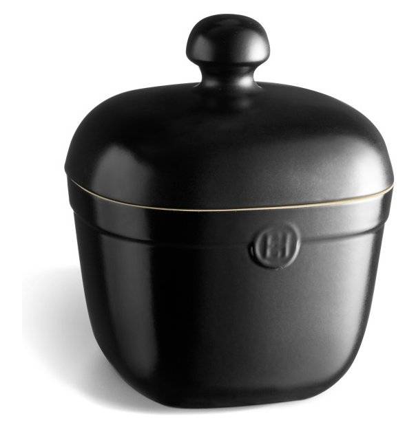 Банка для печенья 19 Х 21 Х 25 СМ 2,45 л, черная, EMILE HENRY, Франция Банка для печенья 19 Х 21 Х 25 СМ 2,45 л, черная, EMILE HENRY, Франция