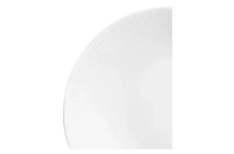 Тарелка закусочная 21,5 см Decor de table Плиссе, фарфор костяной Тарелка закусочная 21,5 см Decor de table Плиссе, фарфор костяной