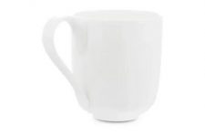 Кружка  350 мл Decor de table Плиссе, фарфор костяной