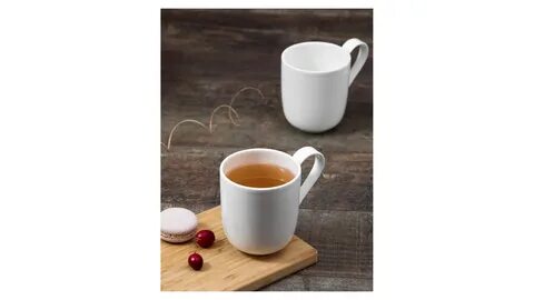 Кружка 350 мл Decor de table Плиссе, фарфор костяной Кружка 350 мл Decor de table Плиссе, фарфор костяной