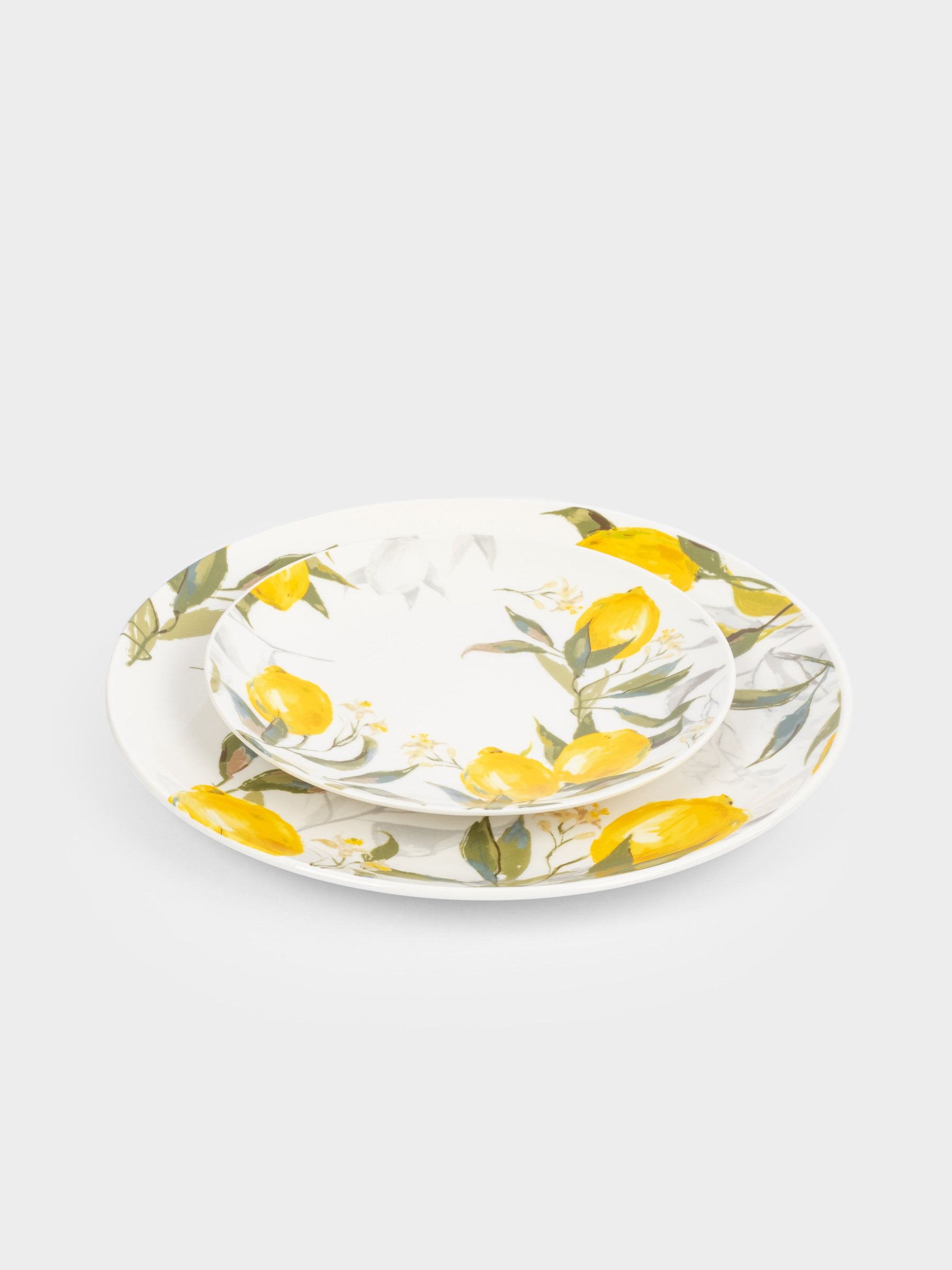 Сервиз обеденный на 6 персон, 18 предм., фарфор, Лимоны, Palermo, Anna Lafarg Сервиз обеденный на 6 персон, 18 предм., фарфор, Лимоны, Palermo, Anna Lafarg