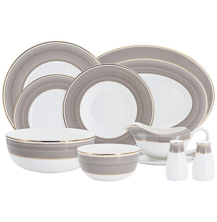 Столовый сервиз на 6 персон 27 предметов МОKKO, Anna Lafarg Emily Столовый сервиз на 6 персон 27 предметов МОKKO, Anna Lafarg Emily