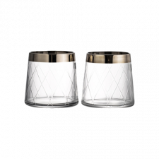 Набор стаканов для виски 2 шт Биарицц Vista Alegro 410 мл, хрусталь, Португалия