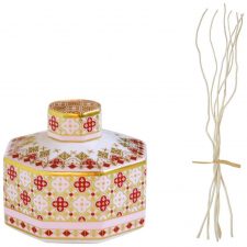 Диффузор фарфоровый 300 мл с палочками, розовый Сияние Лаундж, Tay Mahal, Easy Life