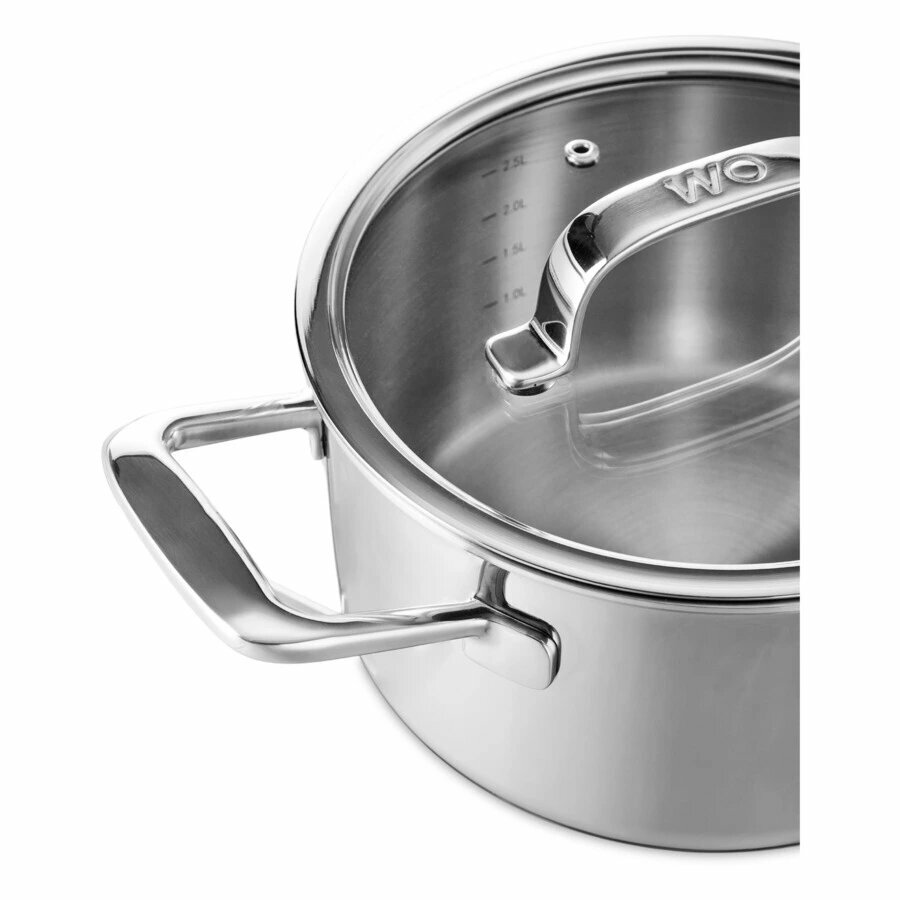 Набор кастрюль 4 предмета WO HOME Verona, нержавеющая сталь Набор кастрюль 4 предмета WO HOME Verona, нержавеющая сталь
