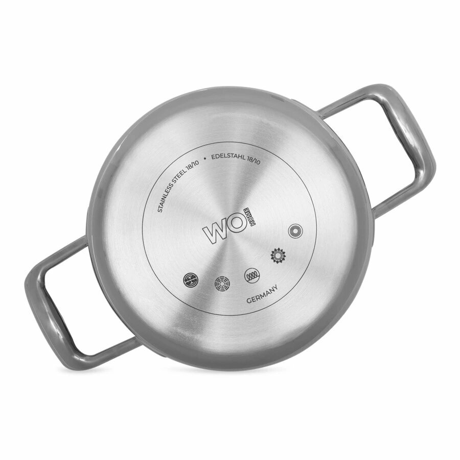 Набор кастрюль 4 предмета WO HOME Verona, нержавеющая сталь Набор кастрюль 4 предмета WO HOME Verona, нержавеющая сталь