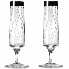 Набор фужеров для шампанского 2 шт Биарицц Vista Alegro 235 мл, хрусталь, Португалия