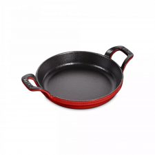 Сковорода круглая 16 см, с двумя ручками, вишневый, Staub, Франция