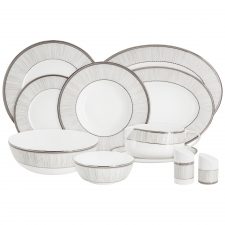 Сервиз обеденный Баккара Anna Lafarg Emily 27 предмет 6 персон, фарфор