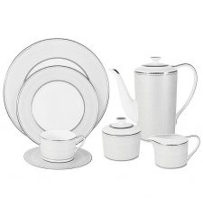 Сервиз чайный  Жемчуг Anna Lafarg Emily 14 предмет 6 персон, фарфор