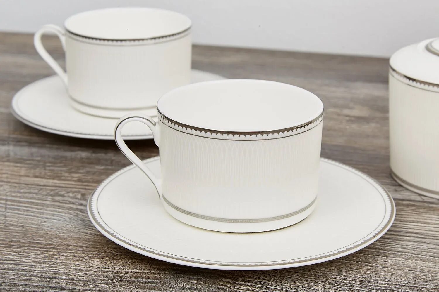 Сервиз чайный Жемчуг Anna Lafarg Emily 14 предмет 6 персон, фарфор Сервиз чайный Жемчуг Anna Lafarg Emily 14 предмет 6 персон, фарфор