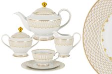 Сервиз чайный Бельведер Midori 23 предмет 6 персон, костяной фарфор
