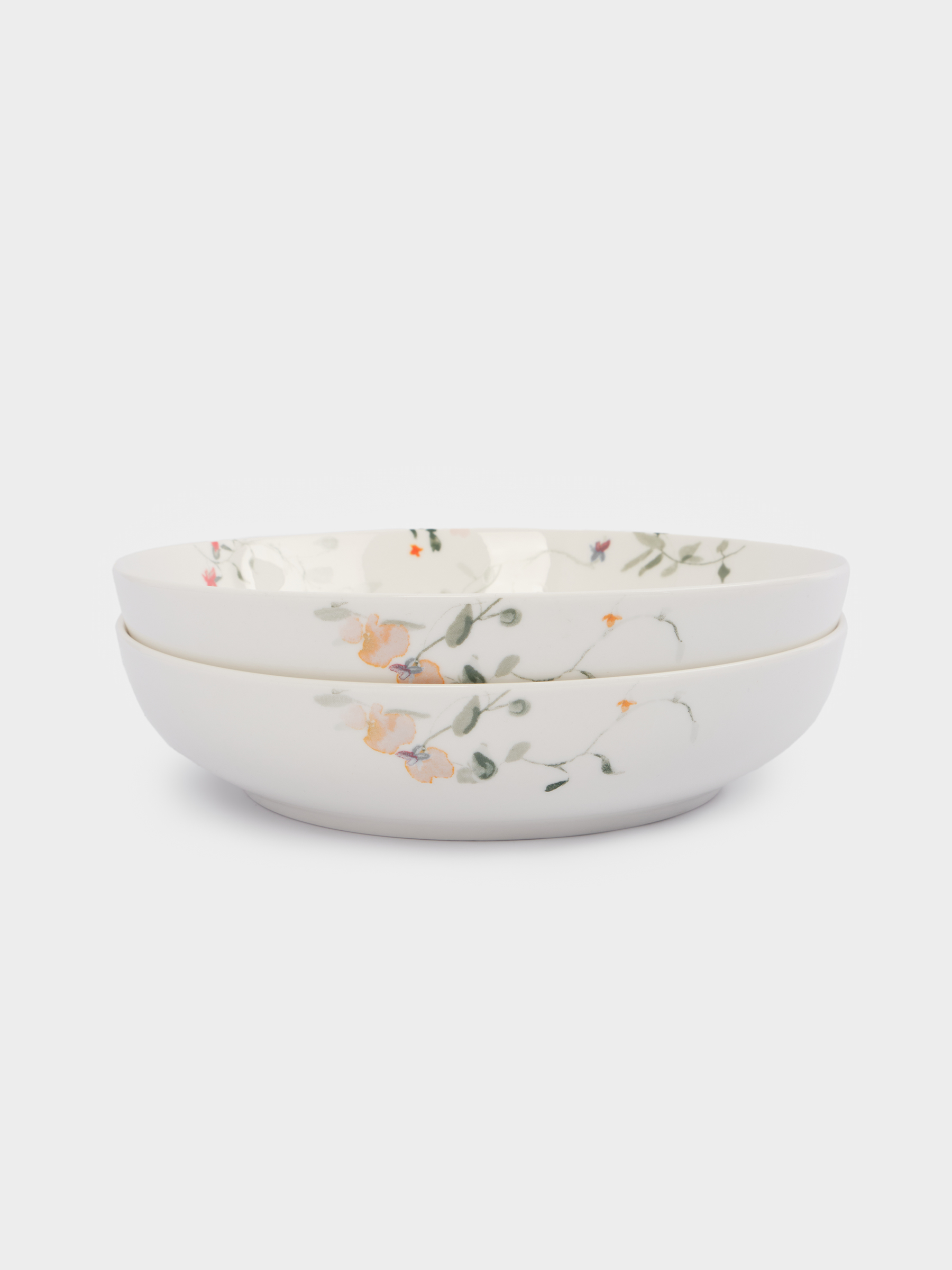 Тарелка суповая 20х6 см, 780 мл, фарфор, Цветы и Листья, Primrose, Anna Lafarg Тарелка суповая 20х6 см, 780 мл, фарфор, Цветы и Листья, Primrose, Anna Lafarg