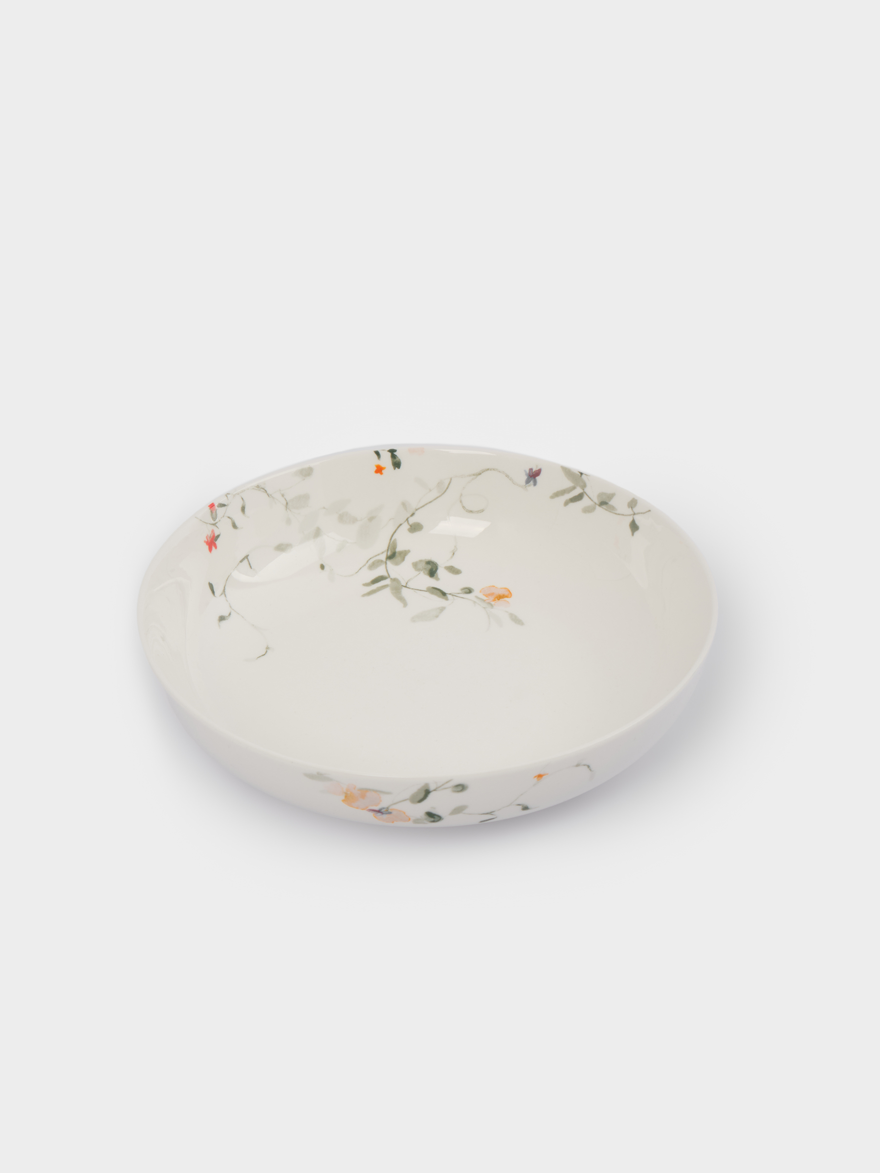 Тарелка суповая 20х6 см, 780 мл, фарфор, Цветы и Листья, Primrose, Anna Lafarg Тарелка суповая 20х6 см, 780 мл, фарфор, Цветы и Листья, Primrose, Anna Lafarg