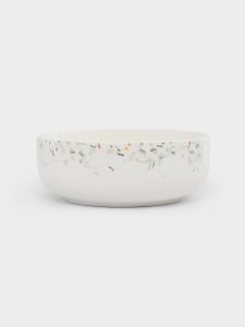 Салатник 16х6 см, 700 мл, фарфор, Цветы и Листья, Primrose, Anna Lafarg