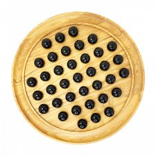 Игра Solitaire 37 см, ясень, черный янтарь, подарочный футляр