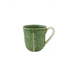 Кружка Bordallo Pinheiro Капуста 435 мл, 11 см, керамика, Португалия