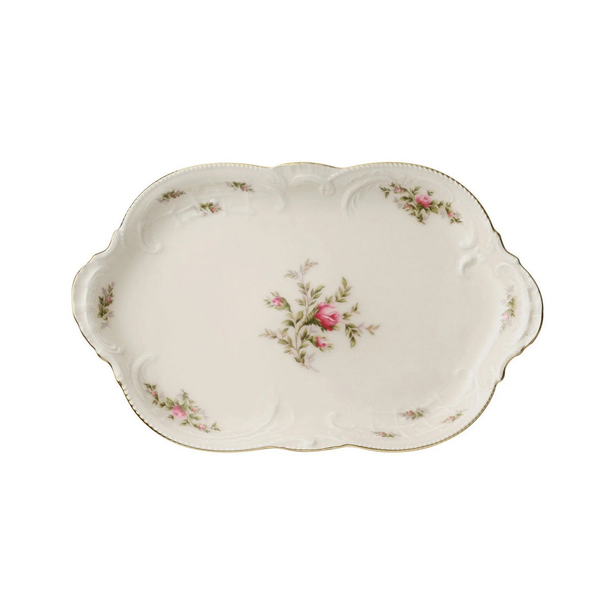 Блюдо овальное 28 см Рамона (Ramona), фарфор, Rosenthal, Германия Блюдо овальное 28 см Рамона (Ramona), фарфор, Rosenthal, Германия