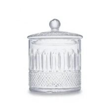 Конфетница с крышкой Decor de Table Париж 12,5х17 см, хрусталь, прозрачная
