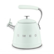 Чайник со свистком Smeg, 2,3 л, пастельно зеленый, Италия, Индукция