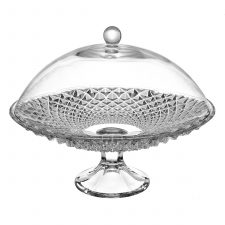 Ваза для фруктов н/н с крышкой 35 см Diamond, Хрусталь, Словения
