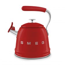 Чайник со свистком Smeg, 2,3 л, красный, Италия, Индукция