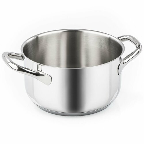 Кастрюля Barazzoni Chef line 3,8 л 22 см, сталь нержавеющая Кастрюля Barazzoni Chef line 3,8 л 22 см, сталь нержавеющая