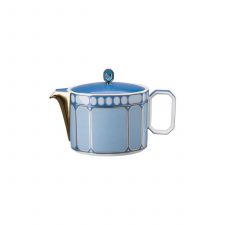 Чайник 750 мл Сигнум Rosenthal Swarovski, голубой, фарфор, Германия