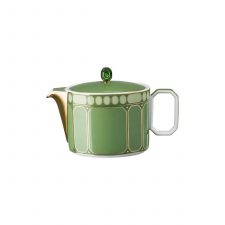 Чайник 750 мл Сигнум Rosenthal Swarovski, зеленый, фарфор, Германия